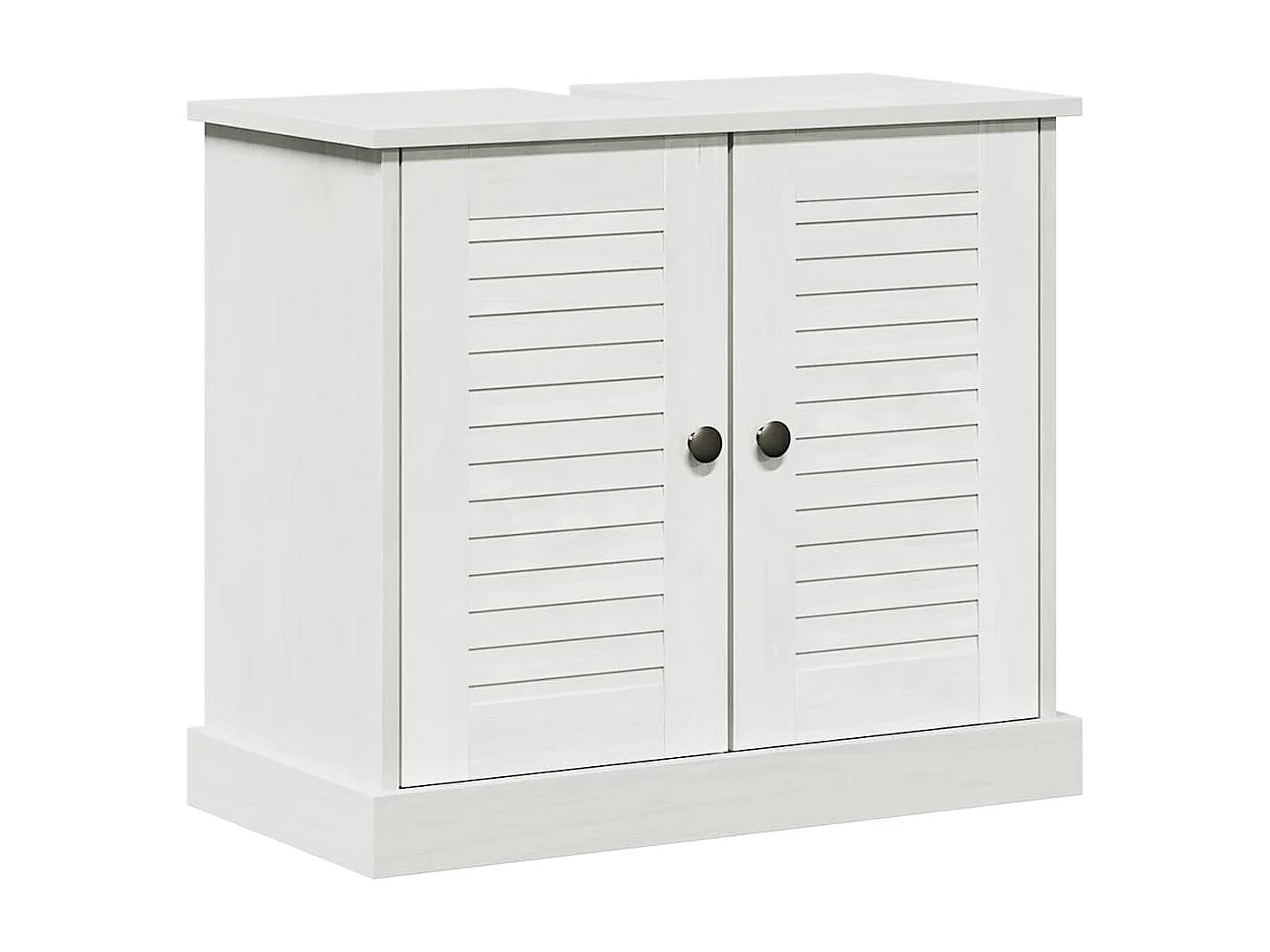 Was- en opslagkast met plank VIGO Antiekwit 67.5 x 34 x 59 cm