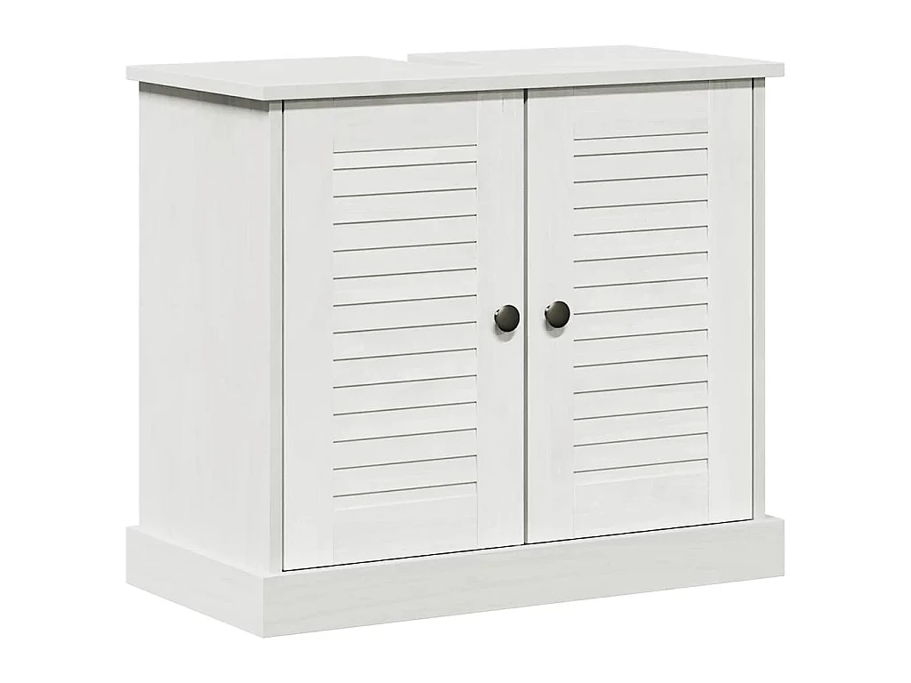 Armadio sottolavello con porta VIGO Bianco e Bianco Antico