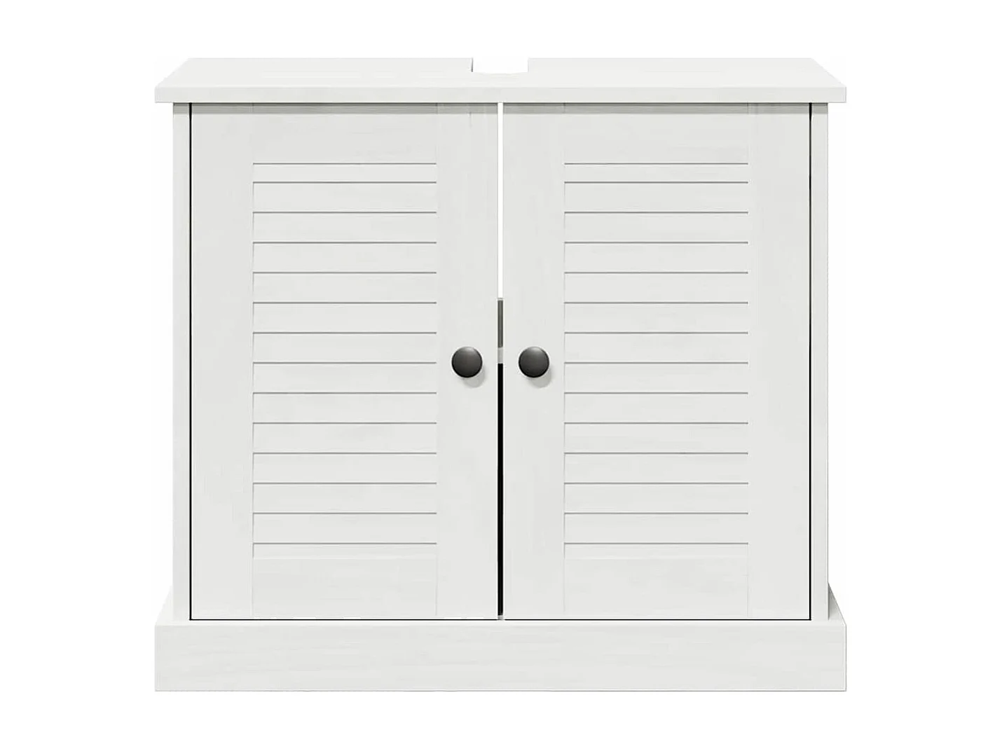 Armadio sottolavello con porta VIGO Bianco e Bianco Antico