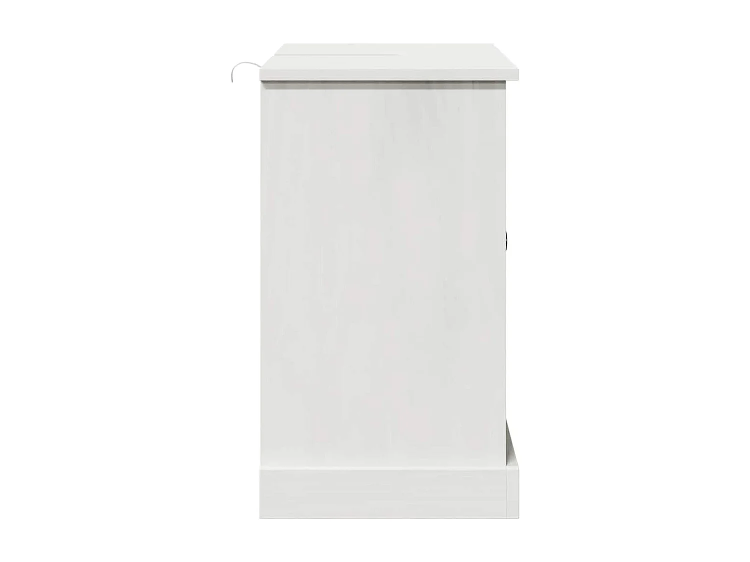 Armadio sottolavello con porta VIGO Bianco e Bianco Antico