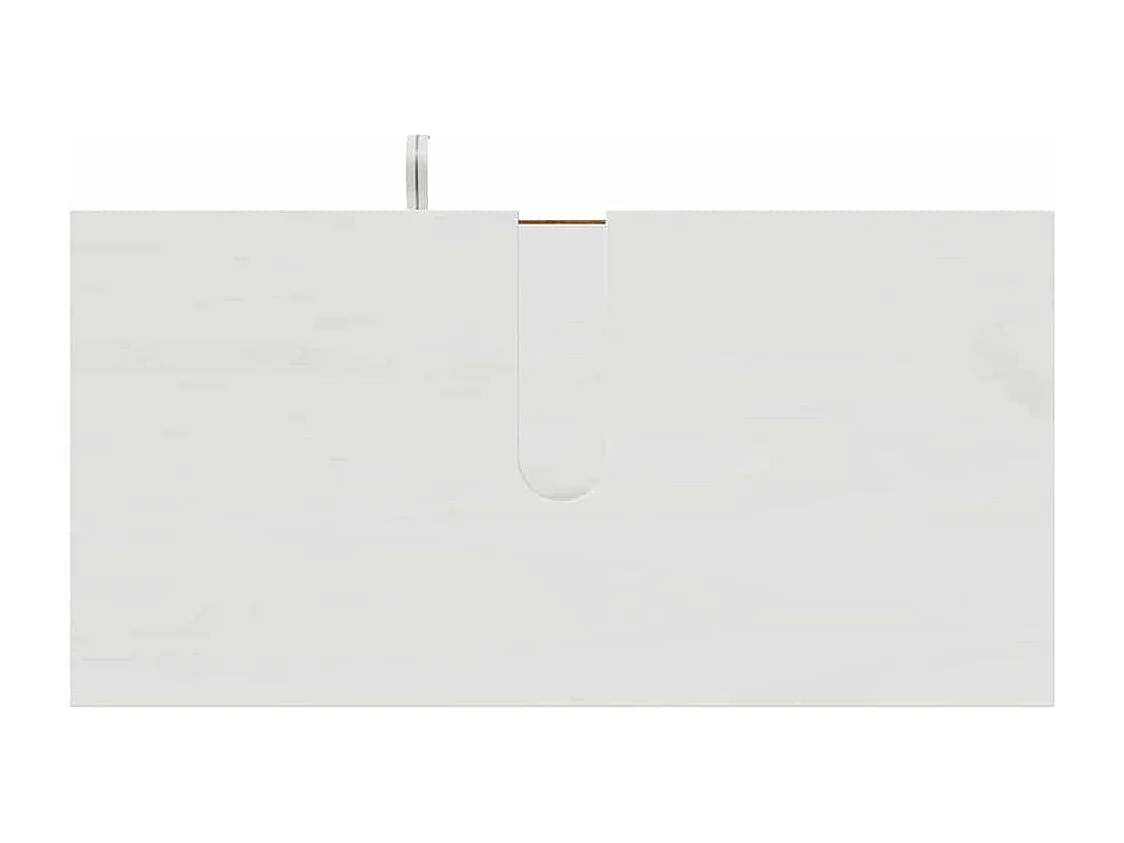 Armadio sottolavello con porta VIGO Bianco e Bianco Antico