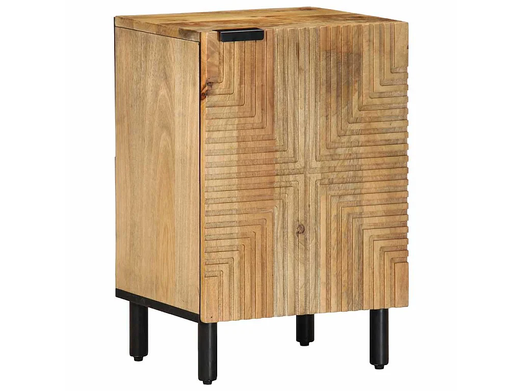 Ensemble de meubles de salle de bain 4 pcs marron