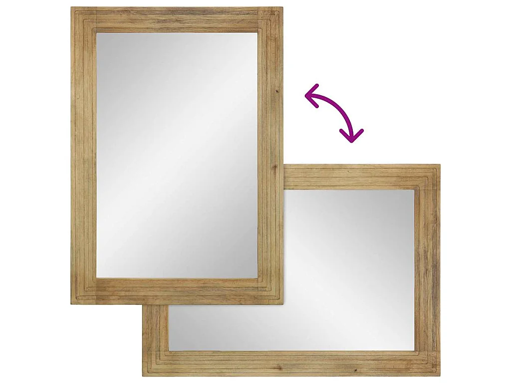 Ensemble de meubles de salle de bain 4 pcs marron