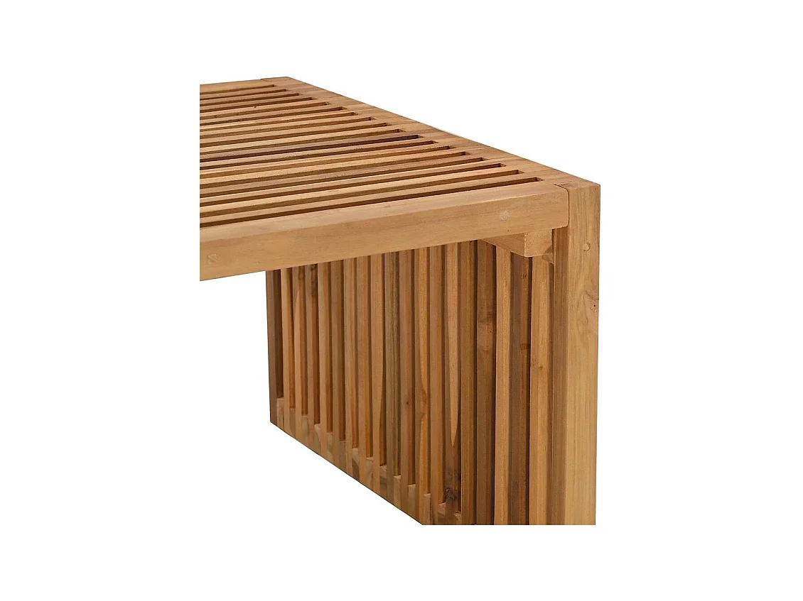 Table d'appoint de jardin Marron 110 x 55 x 35.5 cm