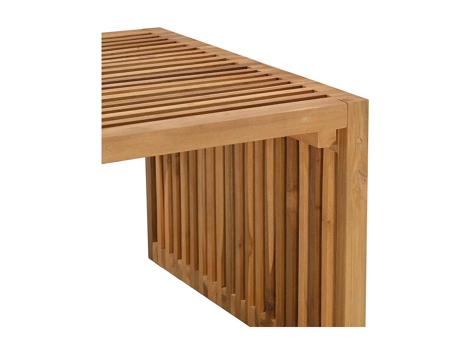 Table d'appoint de jardin Marron 110 x 55 x 35.5 cm
