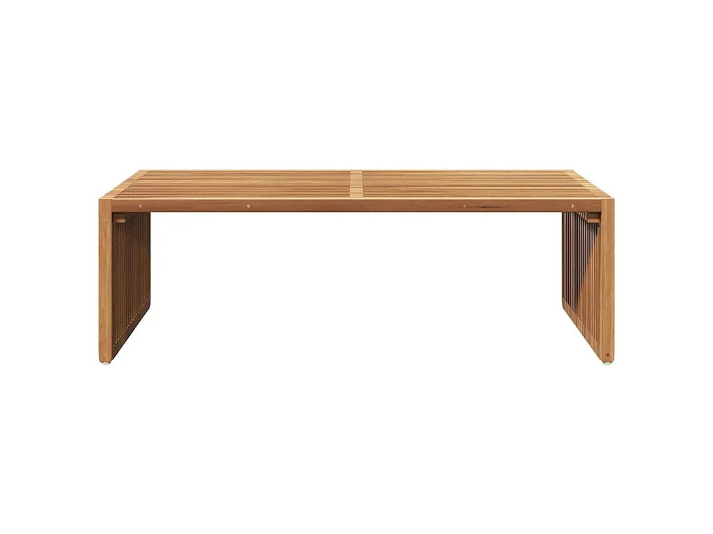 Tavolo Laterale da Giardino Marrone 110 x 55 x 35,5 cm