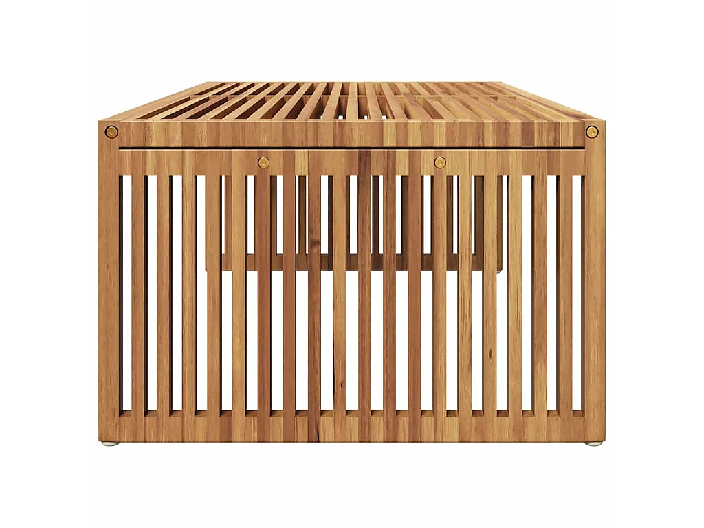 Tavolo Laterale da Giardino Marrone 110 x 55 x 35,5 cm