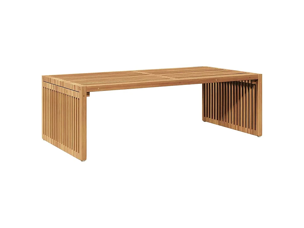 Tavolo Laterale da Giardino Marrone 110 x 55 x 35,5 cm