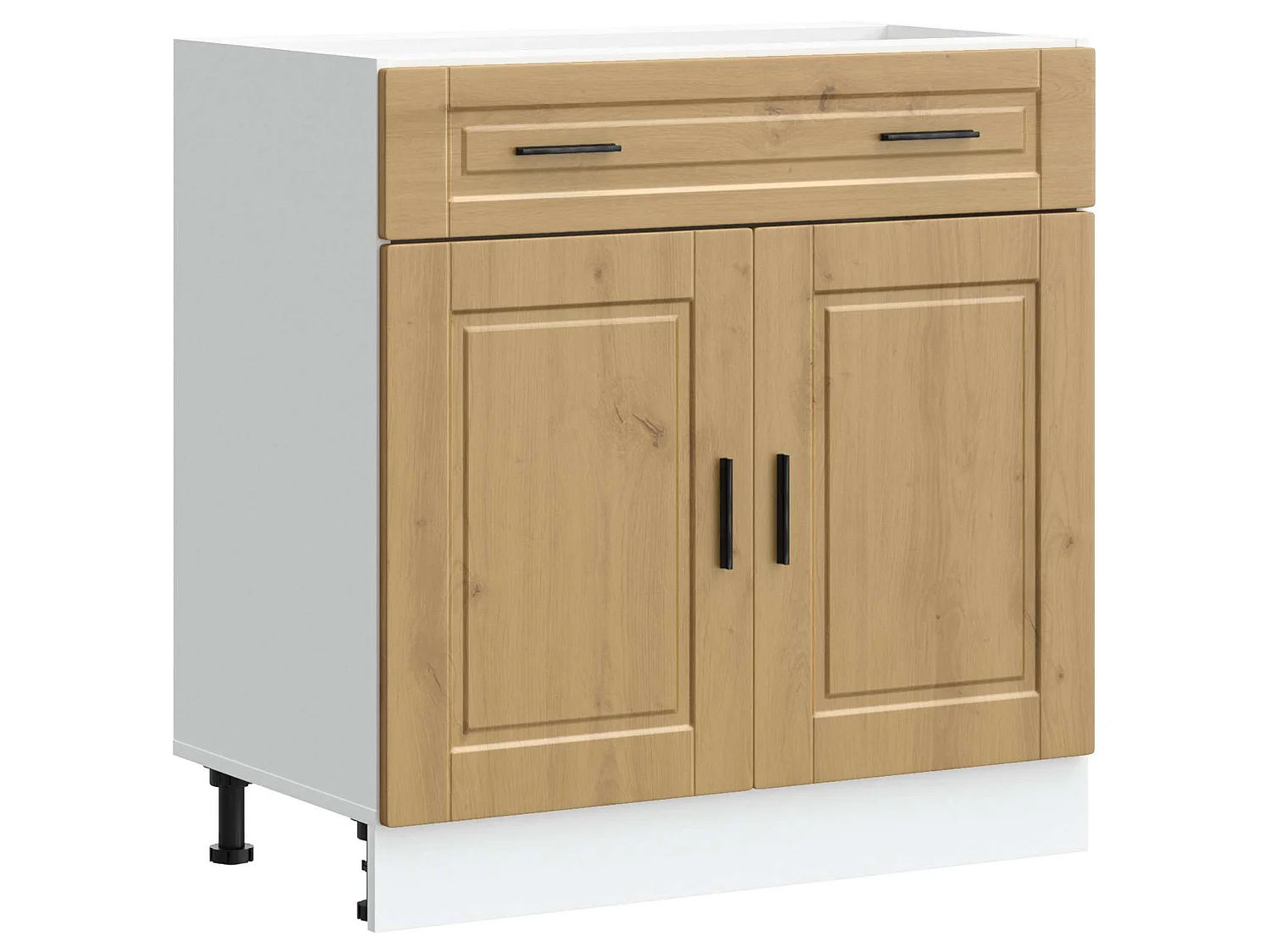 Küchenunterschrank Porto Artisan-Eiche Holzwerkstoff