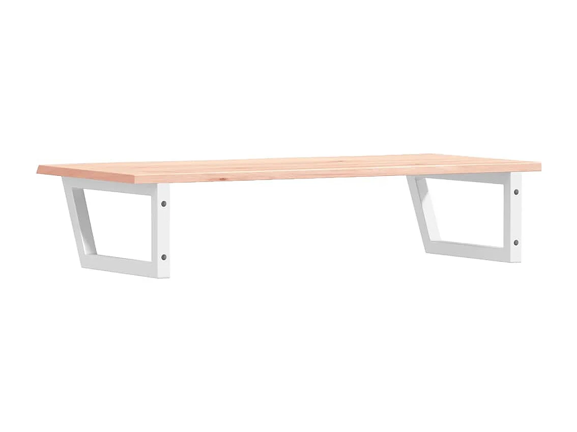 Badkamer wandschap staal en massief eikenhout