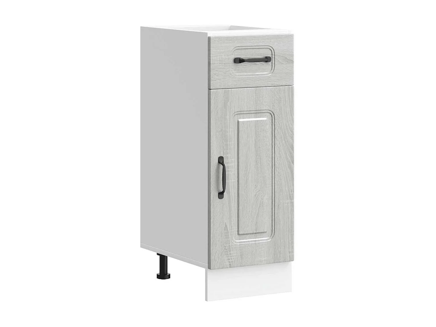 Armoire de cuisine Kalmar sonoma gris bois d'ingénierie