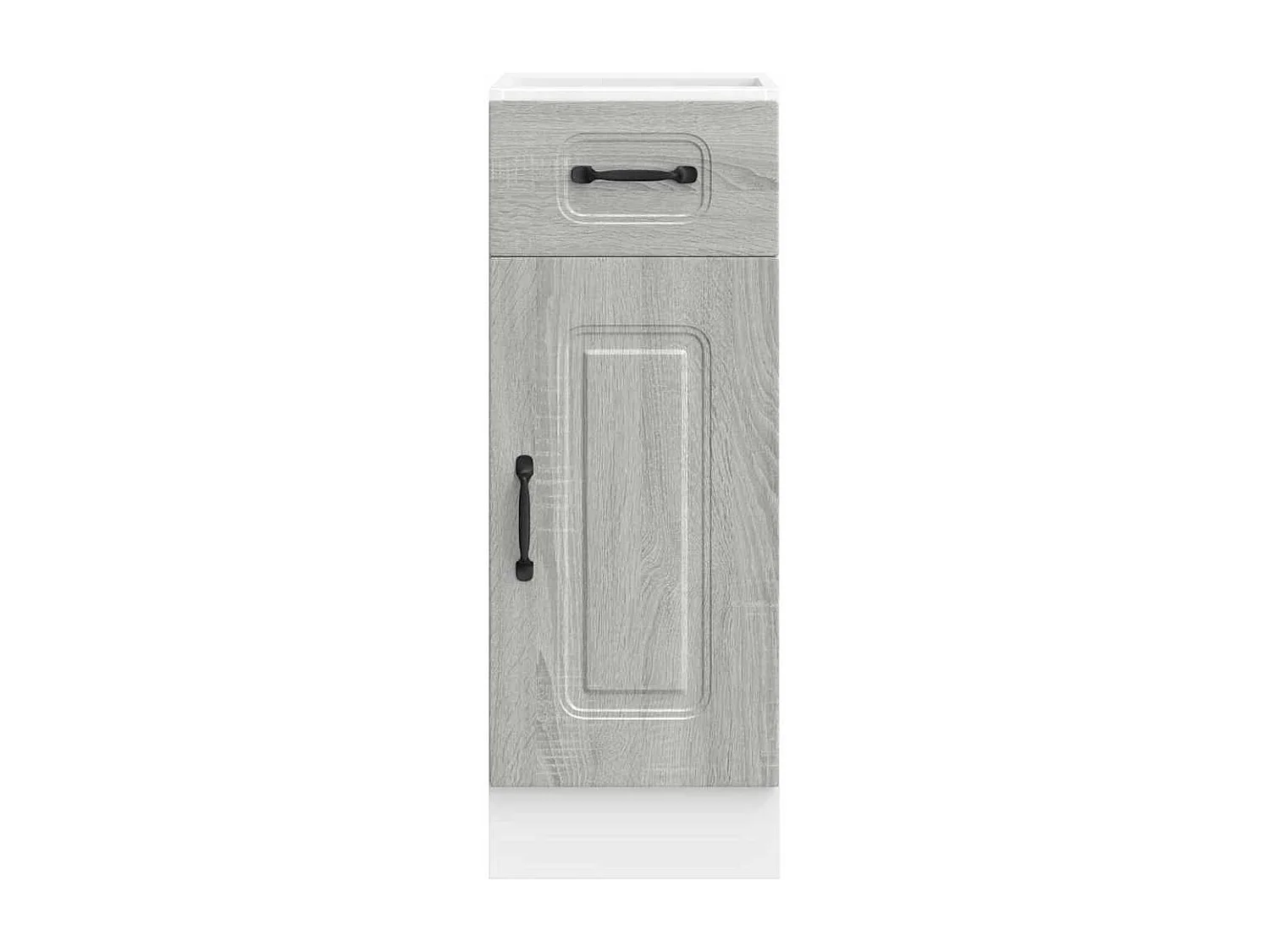 Armoire de cuisine Kalmar sonoma gris bois d'ingénierie