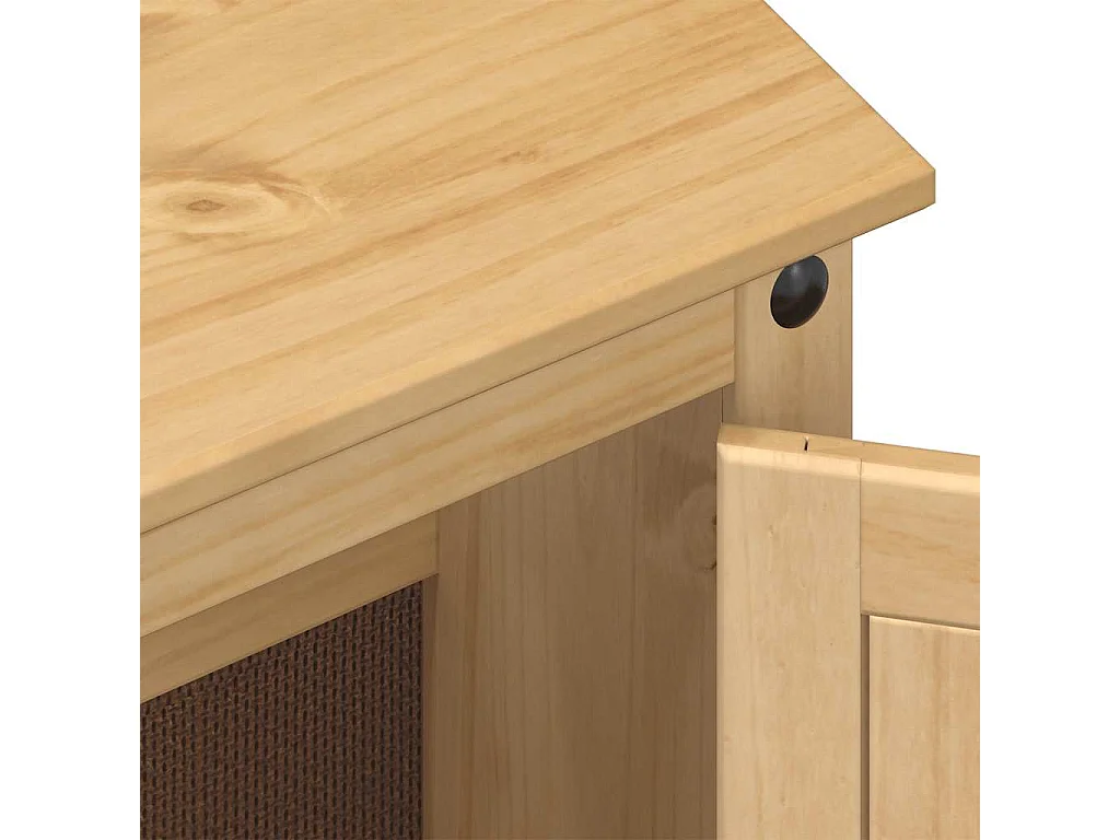 Ensemble de meubles salle de bain 3 pcs Corona bois pin massif