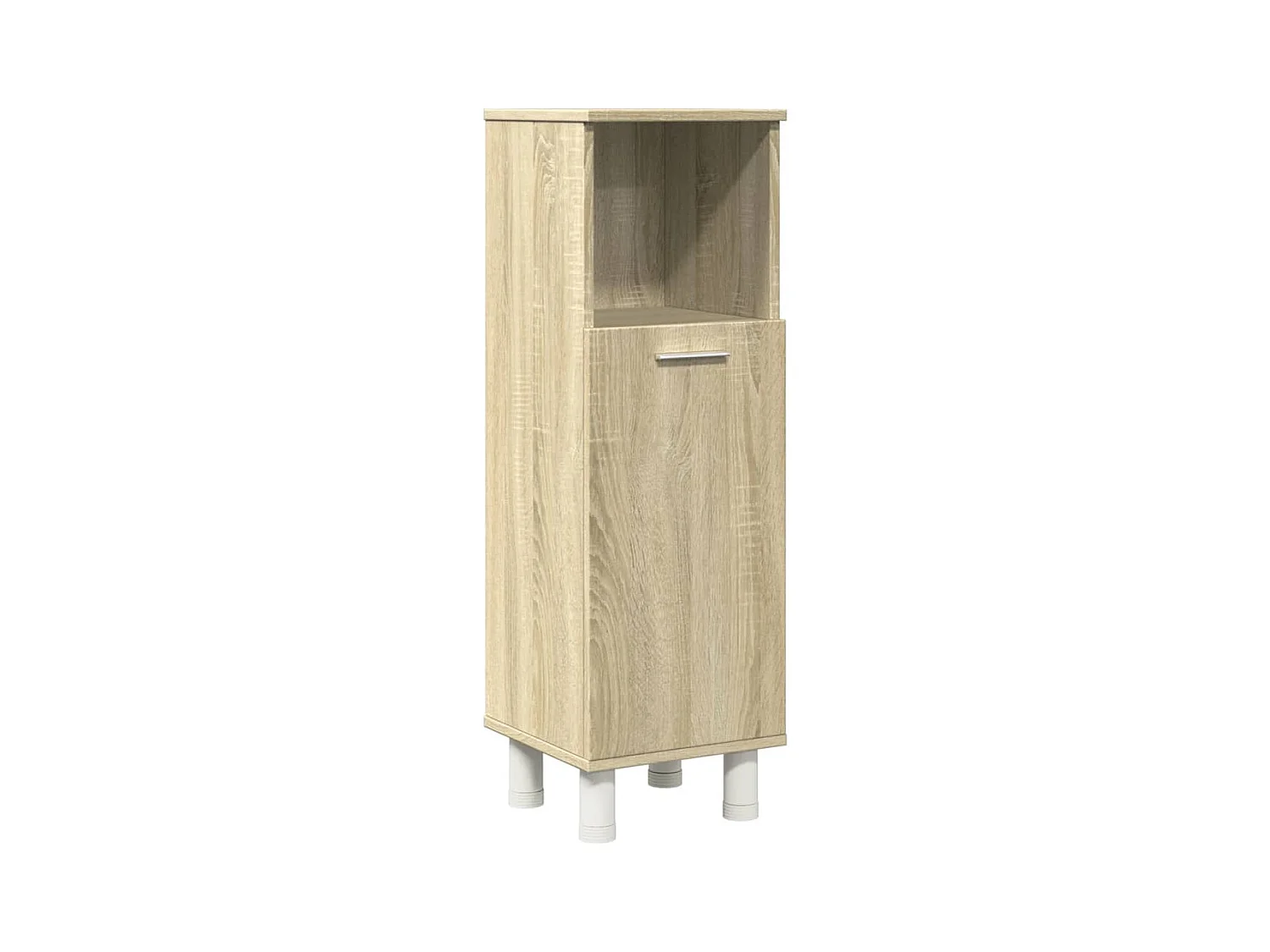 Ensemble de meubles de salle de bain 3 pcs chêne sonoma