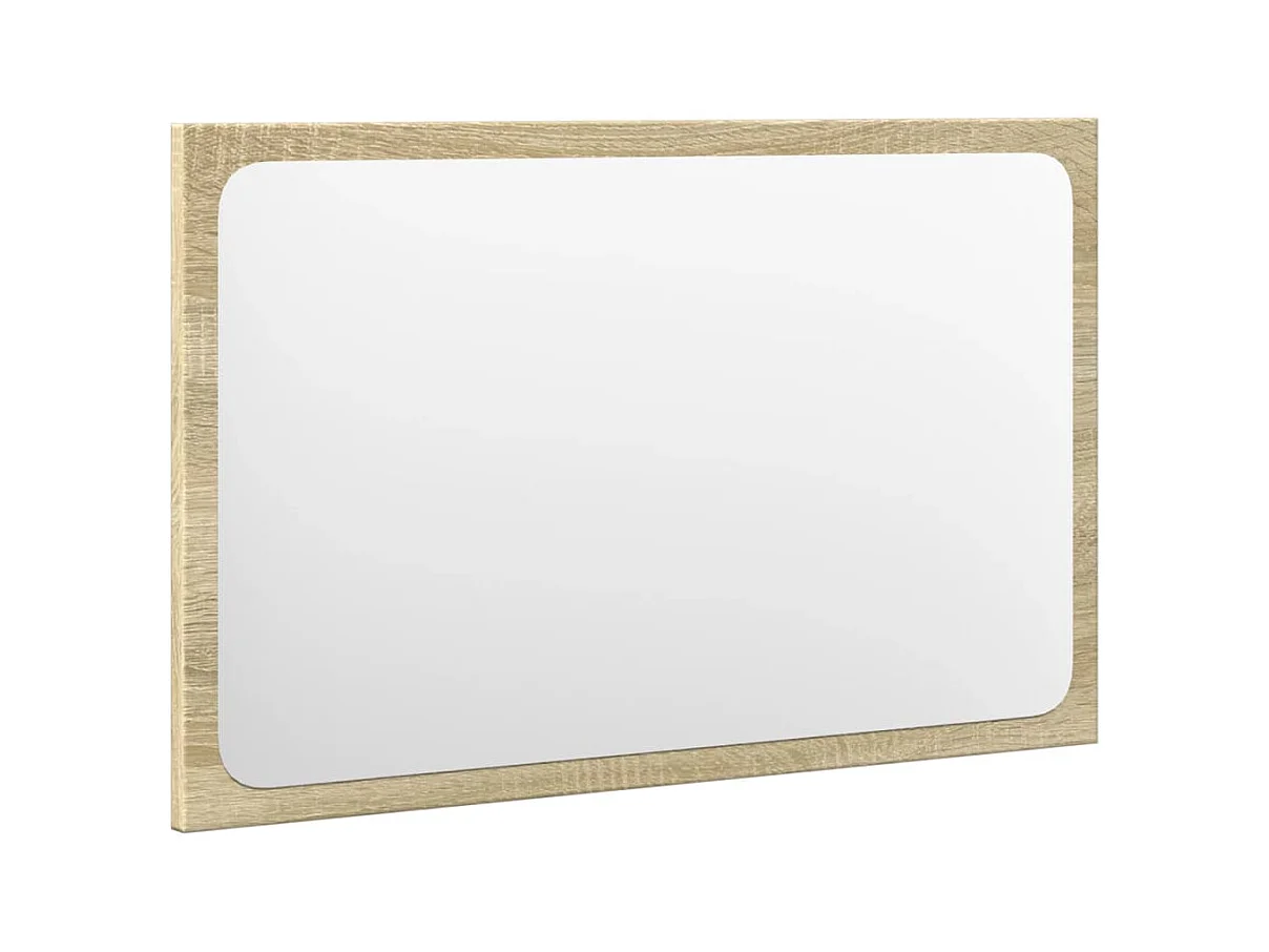 Ensemble de meubles de salle de bain 3 pcs chêne sonoma