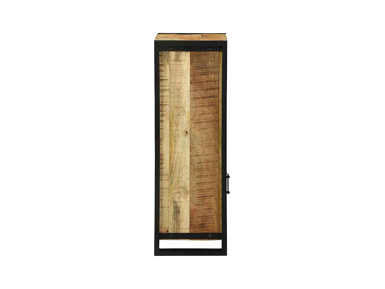 Cabinet de Salle de Bain Marron Bois de manguier massif