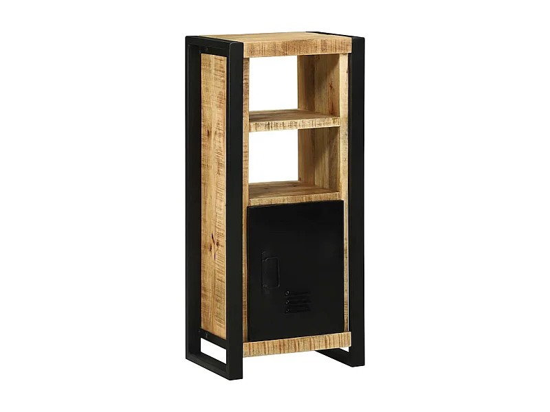 Badkamerkast met plank Bruin 40 x 30 x 90 cm Massief mangohout