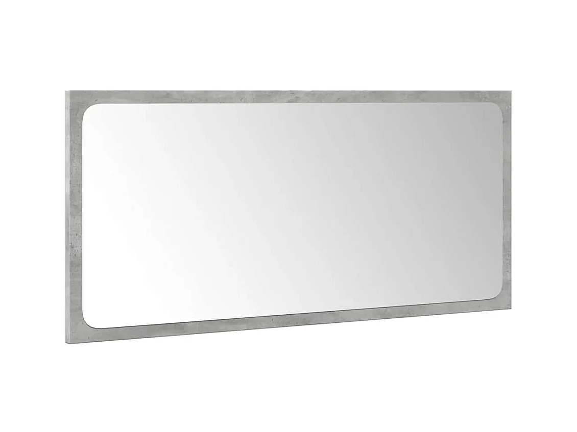 Ensemble de meubles de salle de bain 3 pcs gris béton