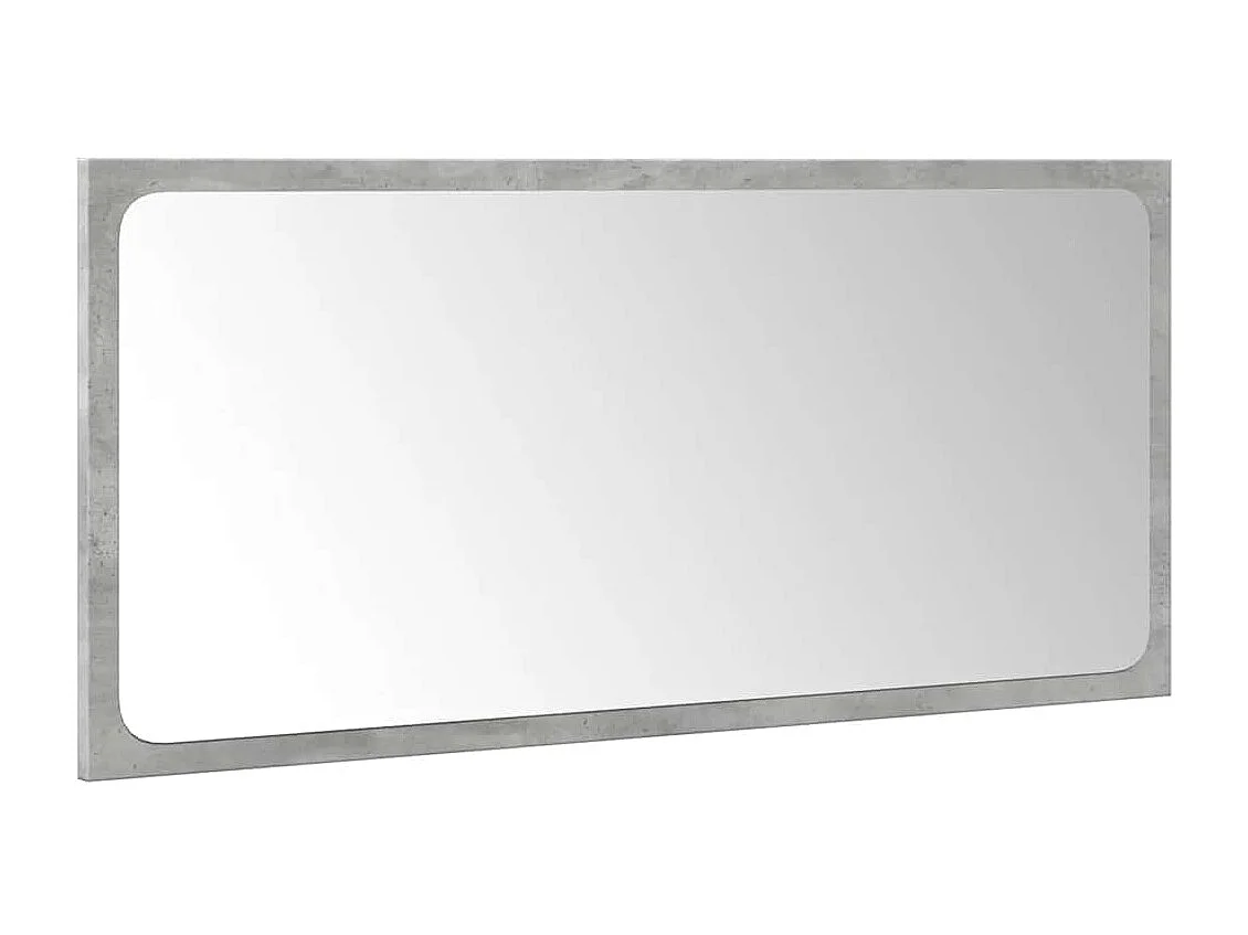 Ensemble de meubles de salle de bain 3 pcs gris béton