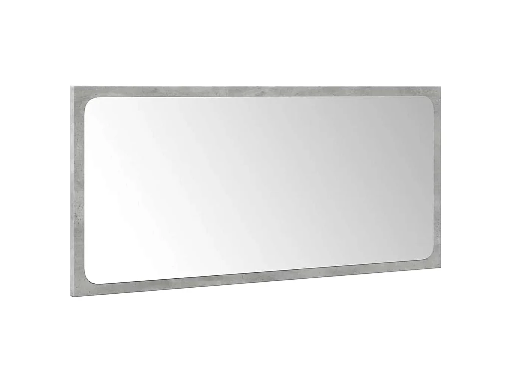 Ensemble de meubles de salle de bain 3 pcs gris béton