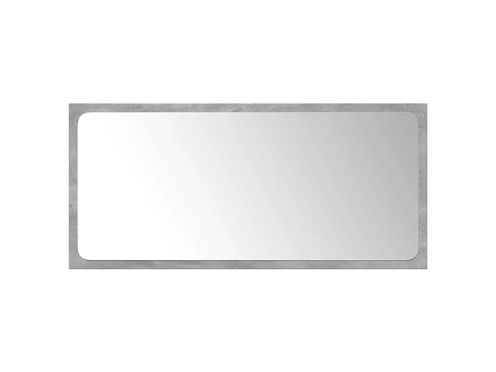 Ensemble de meubles de salle de bain 3 pcs gris béton