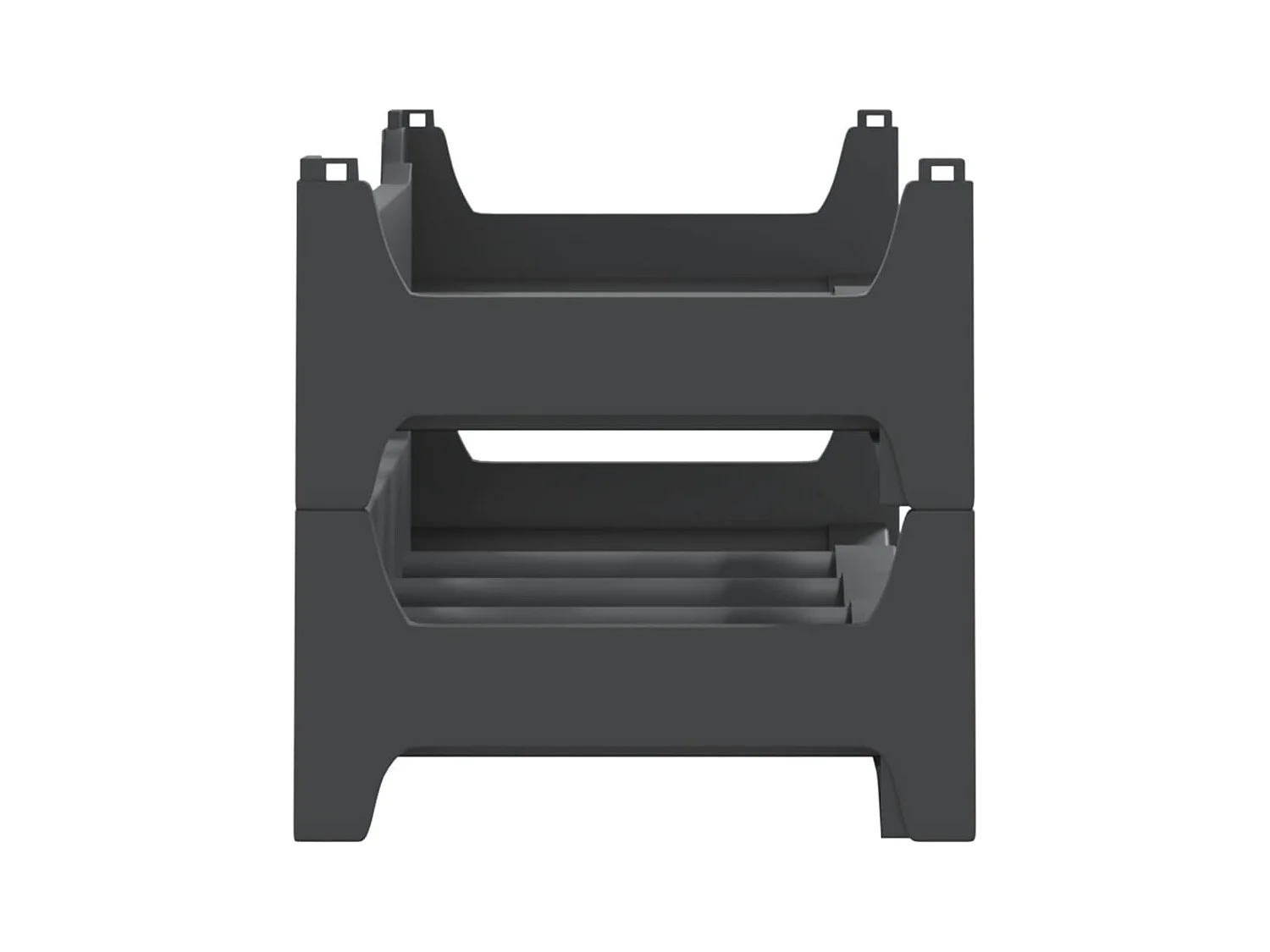 Casier à vin pour 12 bouteilles PP empilable