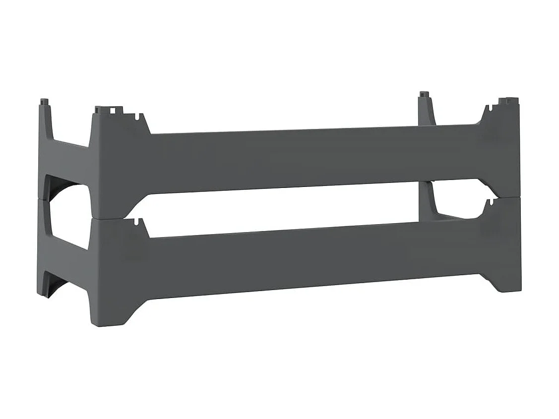 Weinregal für 12 Flaschen PP Stapelbar