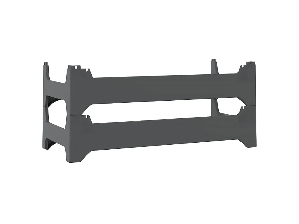 Casier à vin pour 12 bouteilles PP empilable