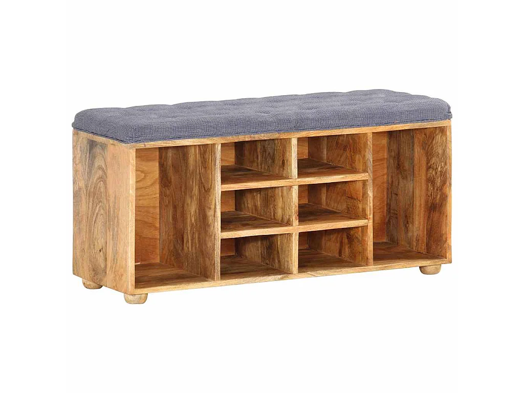 Flurbank 100×35×47 cm Mango Massivholz