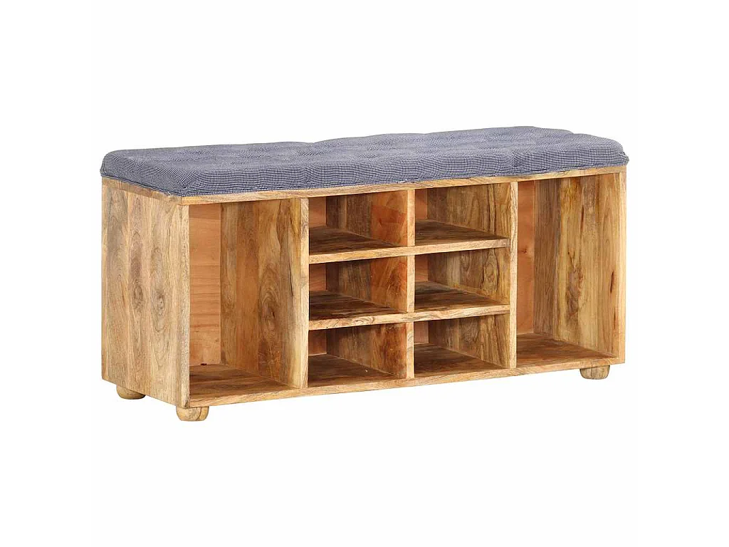 Flurbank 100×35×47 cm Mango Massivholz