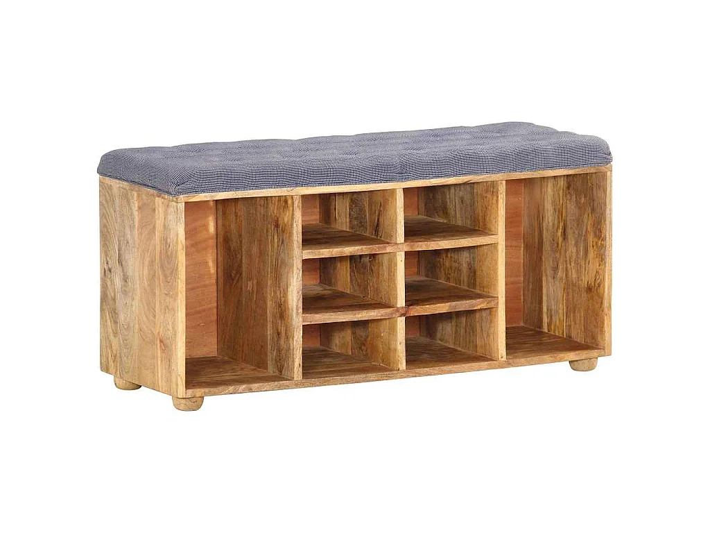 Flurbank 100×35×47 cm Mango Massivholz