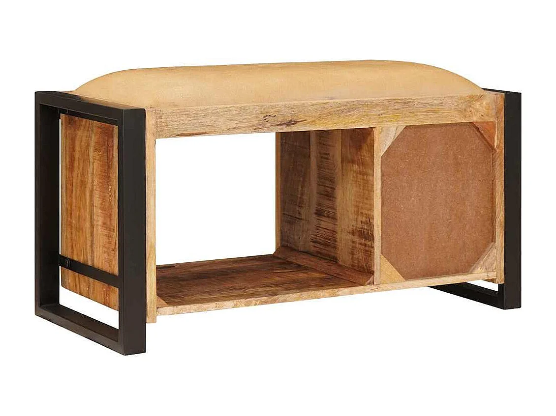 Panchina da Stoccaggio Marrone Legno massello di mango