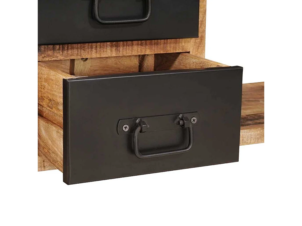 Panchina da Stoccaggio Marrone Legno massello di mango