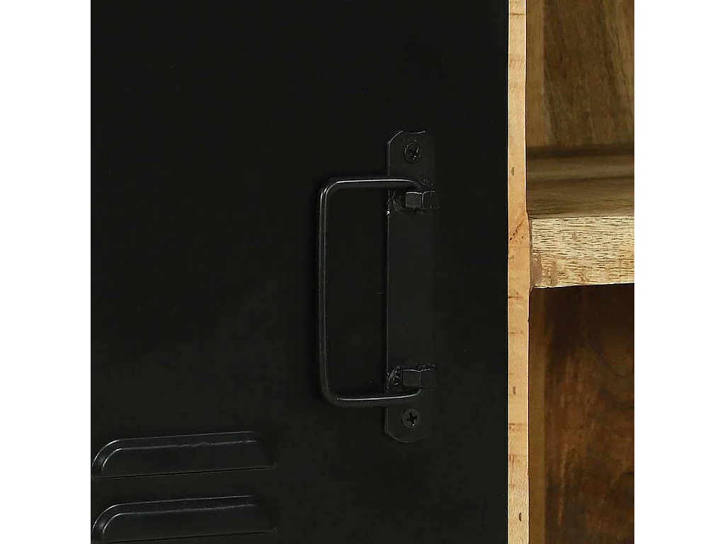 Bankkast Bruin 100 x 35 x 50 cm Massief mangohout