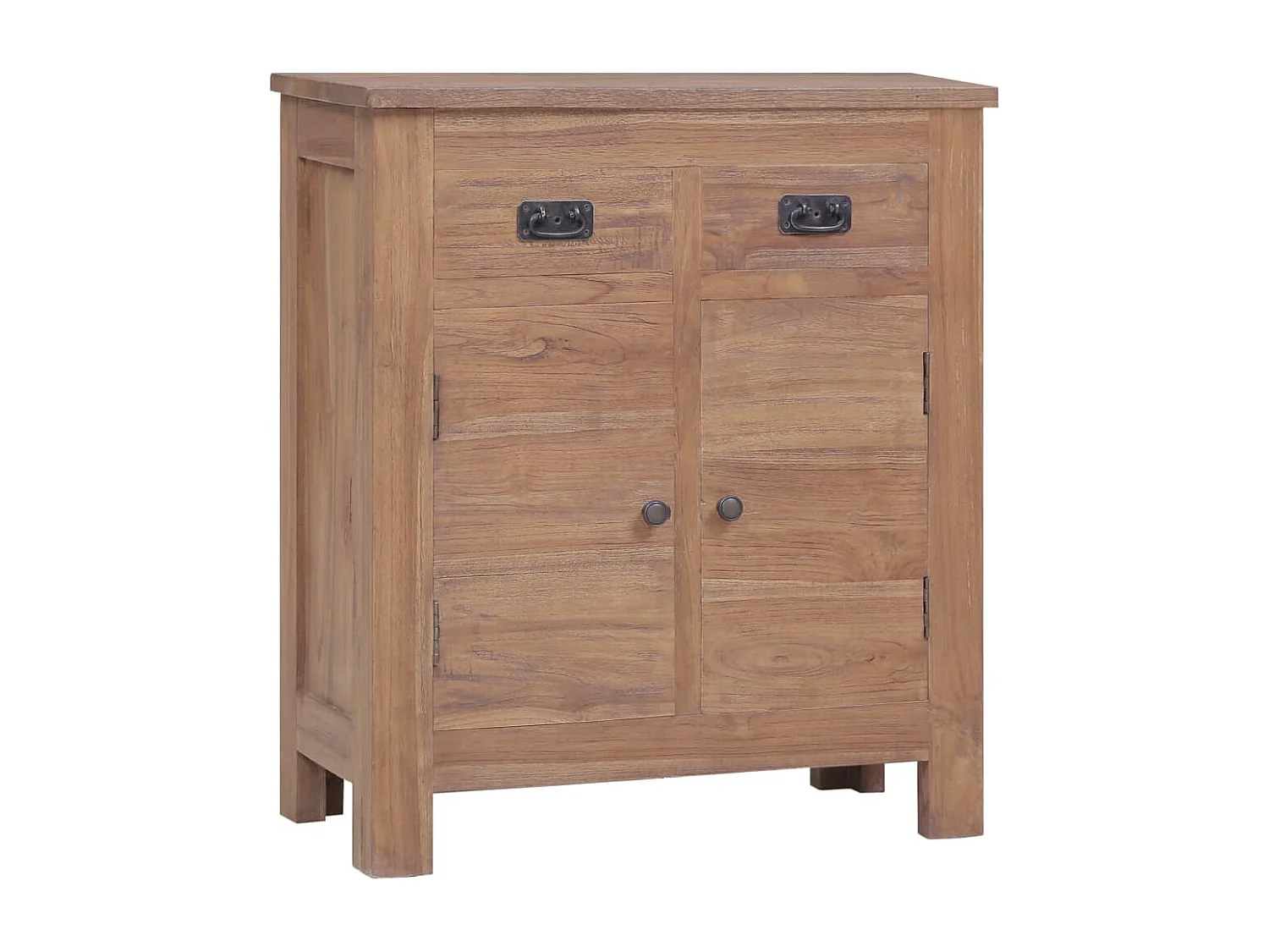 Credenza 65x30x75 cm in Legno Massello di Teak