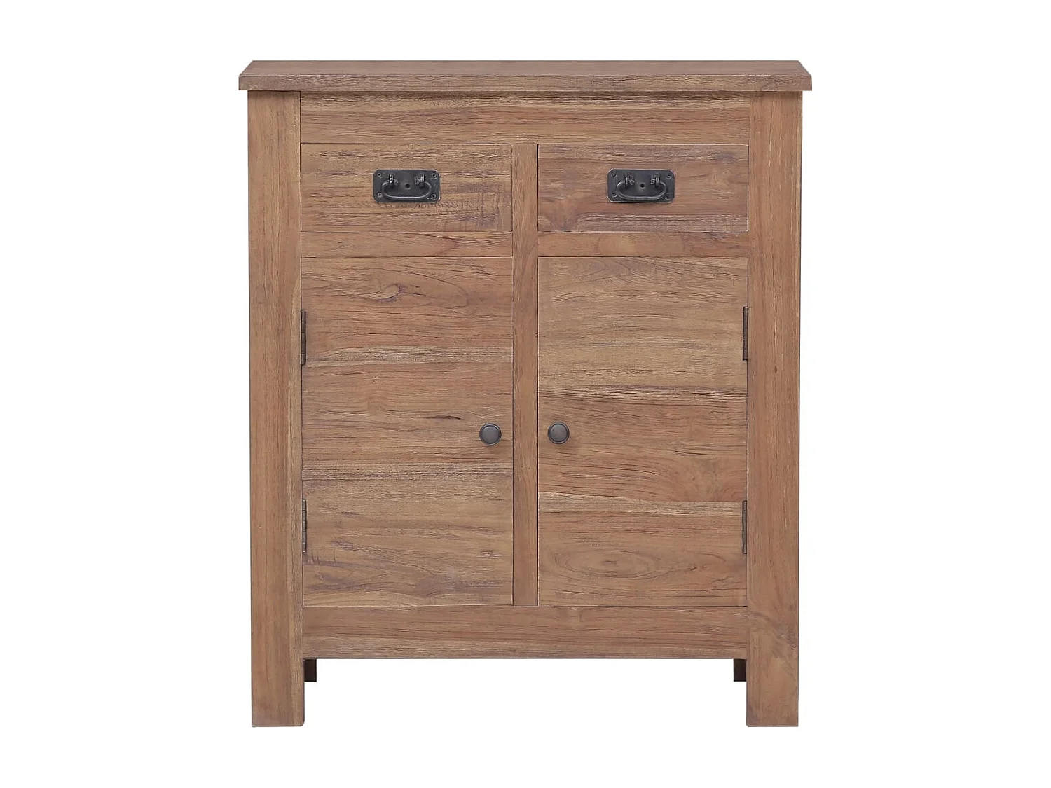 Credenza 65x30x75 cm in Legno Massello di Teak