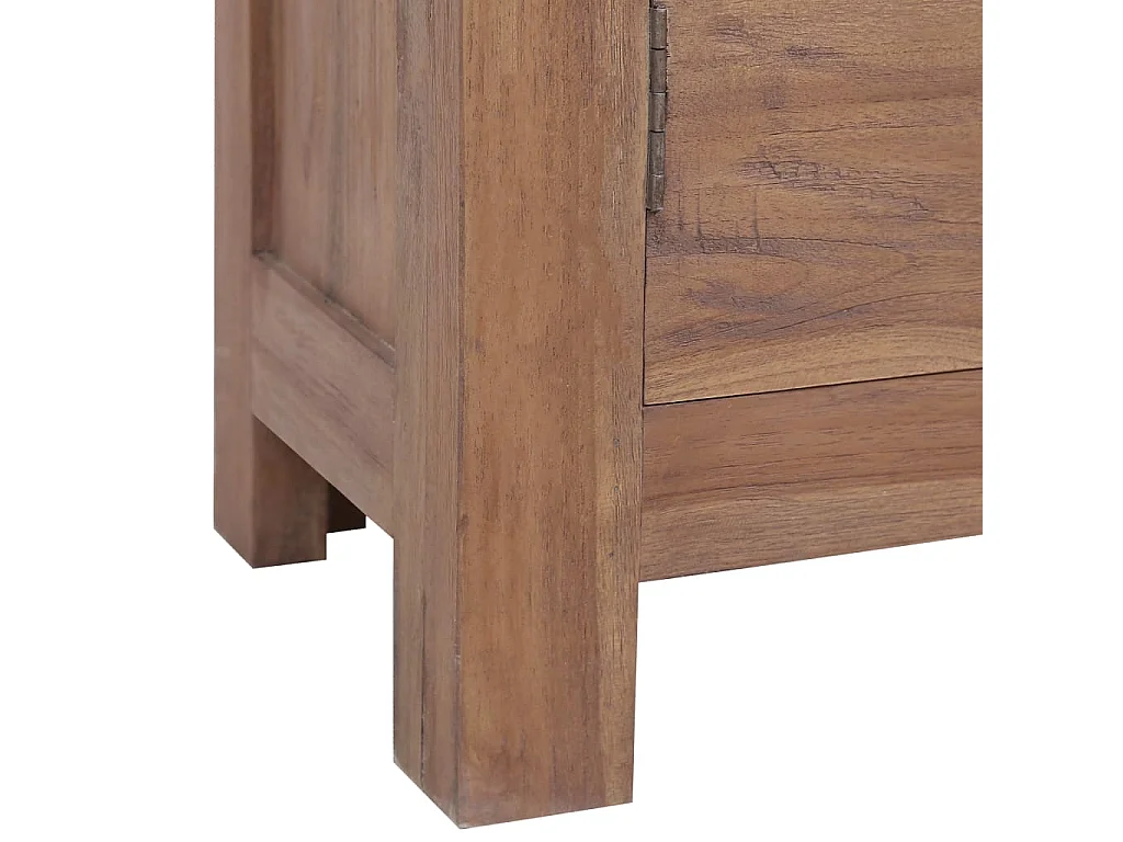 Credenza 65x30x75 cm in Legno Massello di Teak