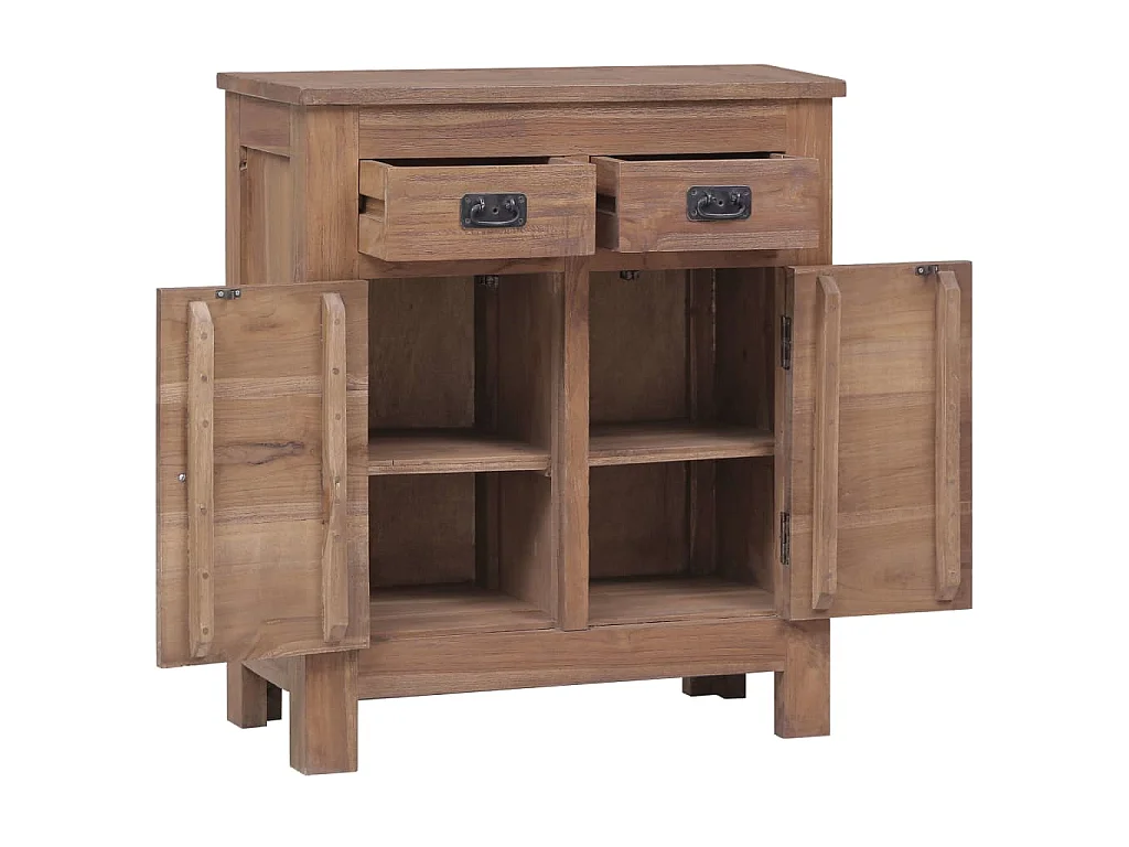 Buffet 65x30x75 cm Bois de teck massif