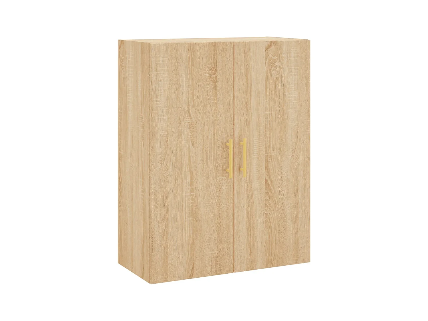 Wandschränke 2 Stk. Sonoma-Eiche 69,5x34x90 cm