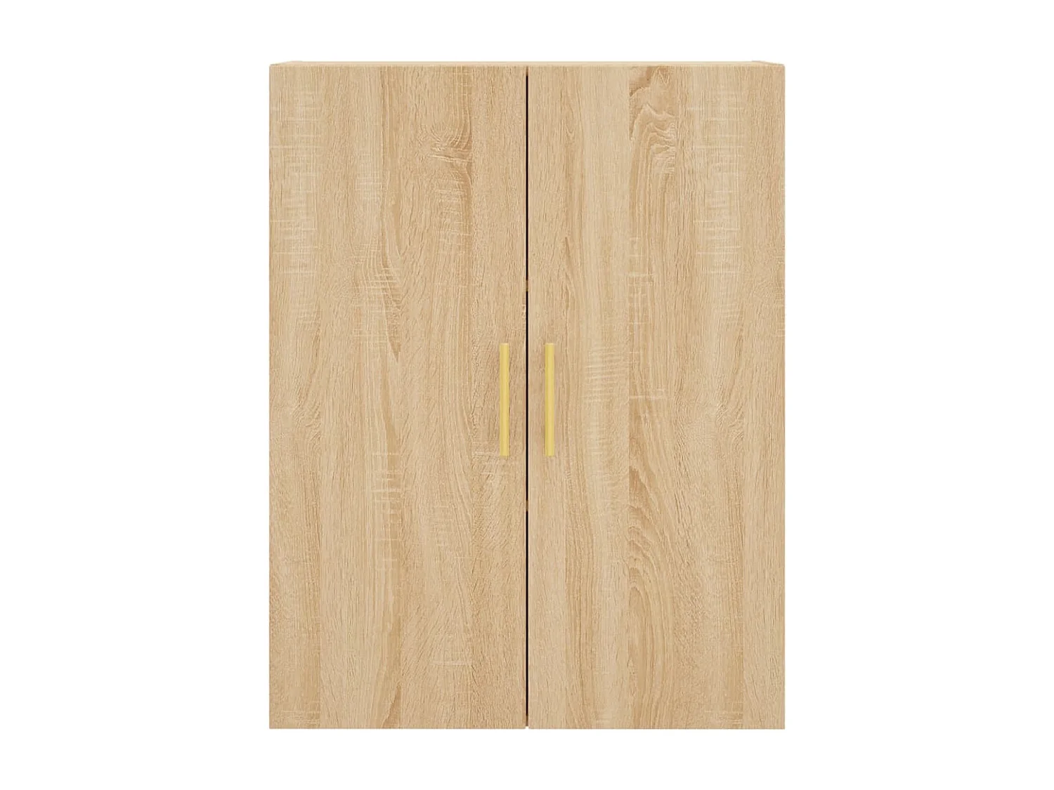 Hangkasten 2 st 69,5x34x90 cm sonoma eikenkleurig