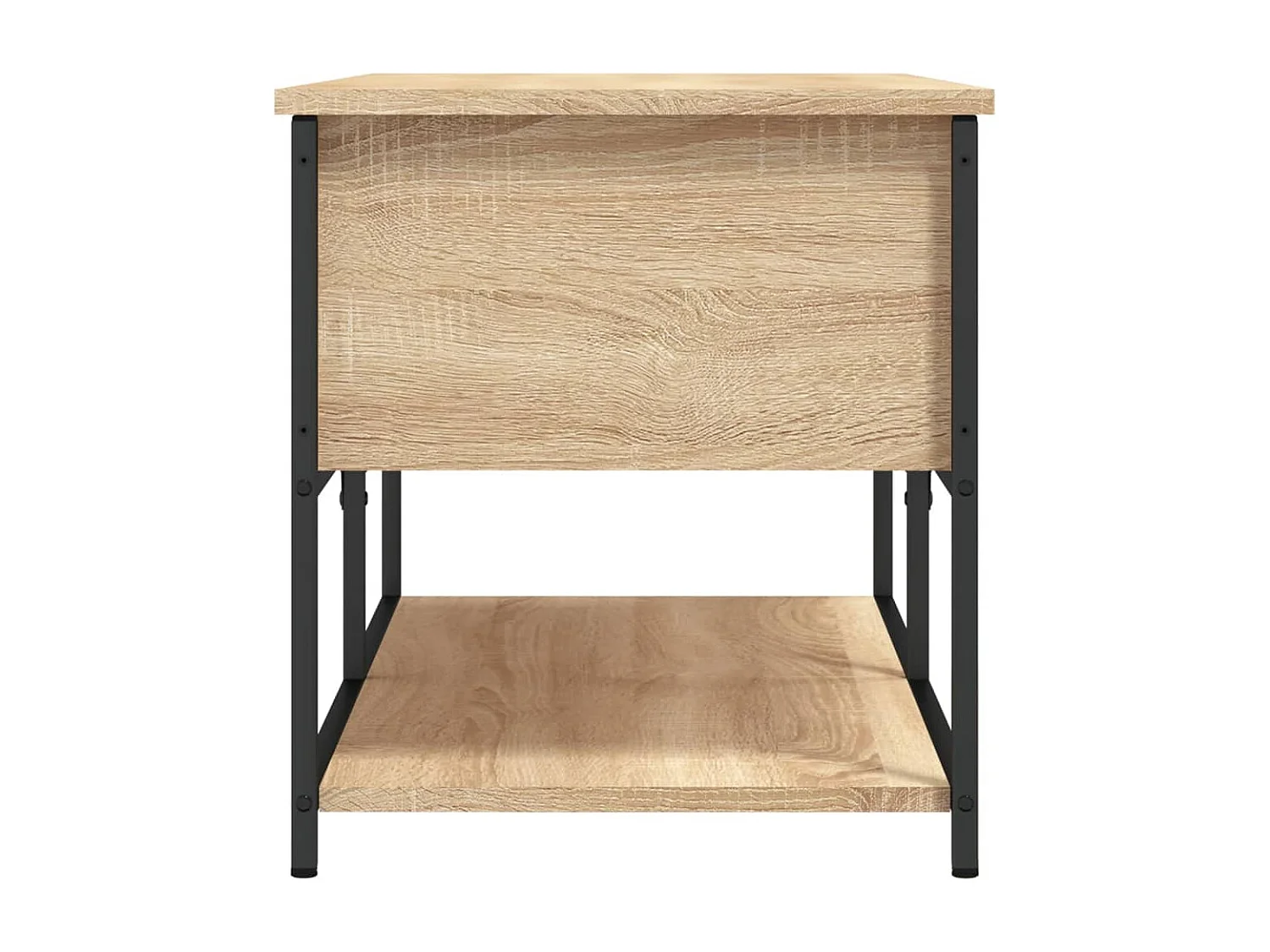 Sitzbank mit Stauraum Sonoma-Eiche 100x42,5x47 cm Holzwerkstoff