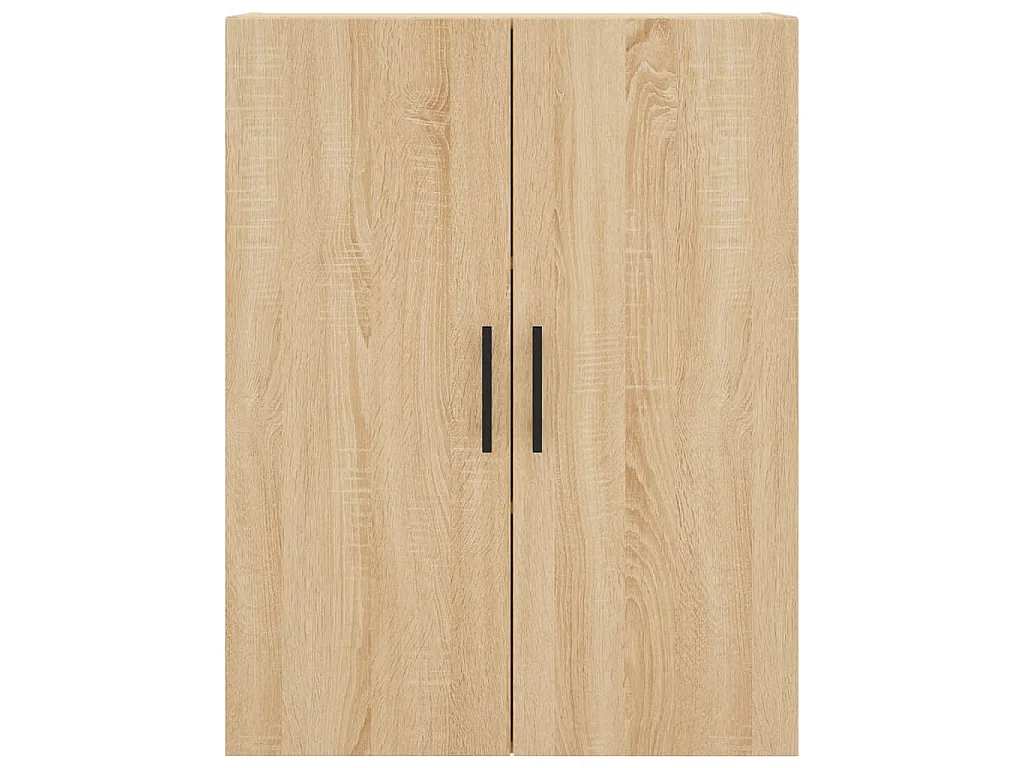 Hoge kast 69,5x34x180 cm bewerkt hout sonoma eikenkleurig