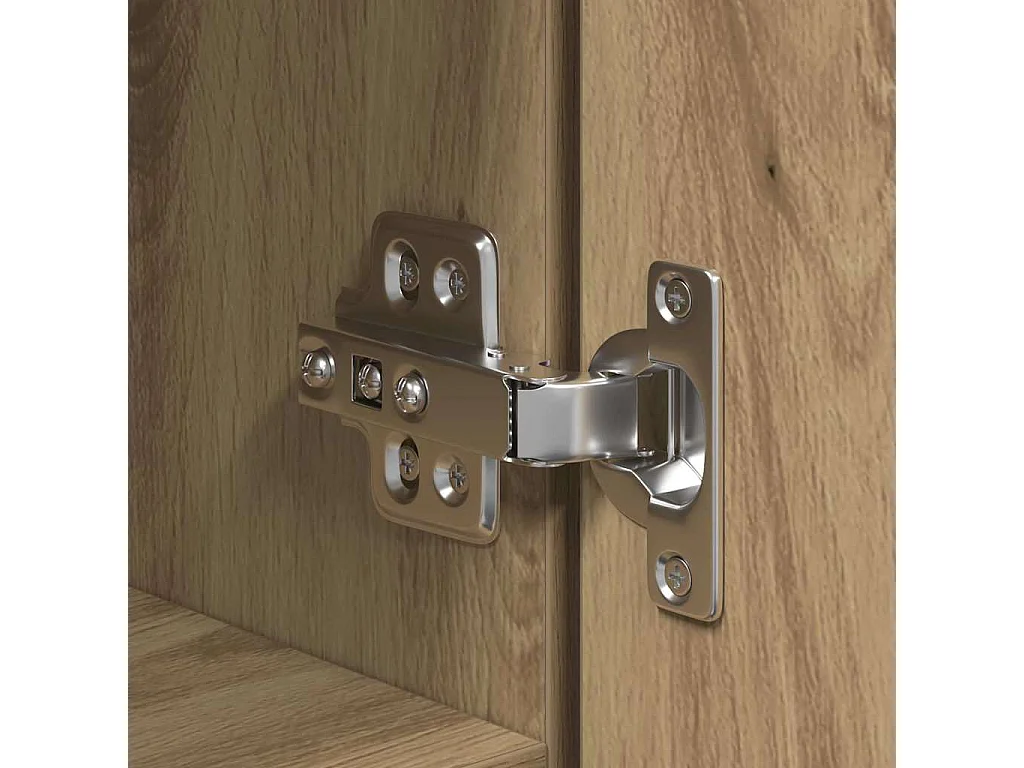 Hochboard Artisan-Eiche 40 x 42,5 x 185 cm Holzwerkstoff