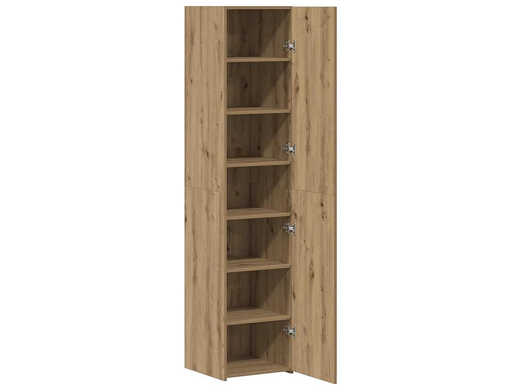 Haut Armoire Chêne artisanal 40 x 42,5 x 185 cm