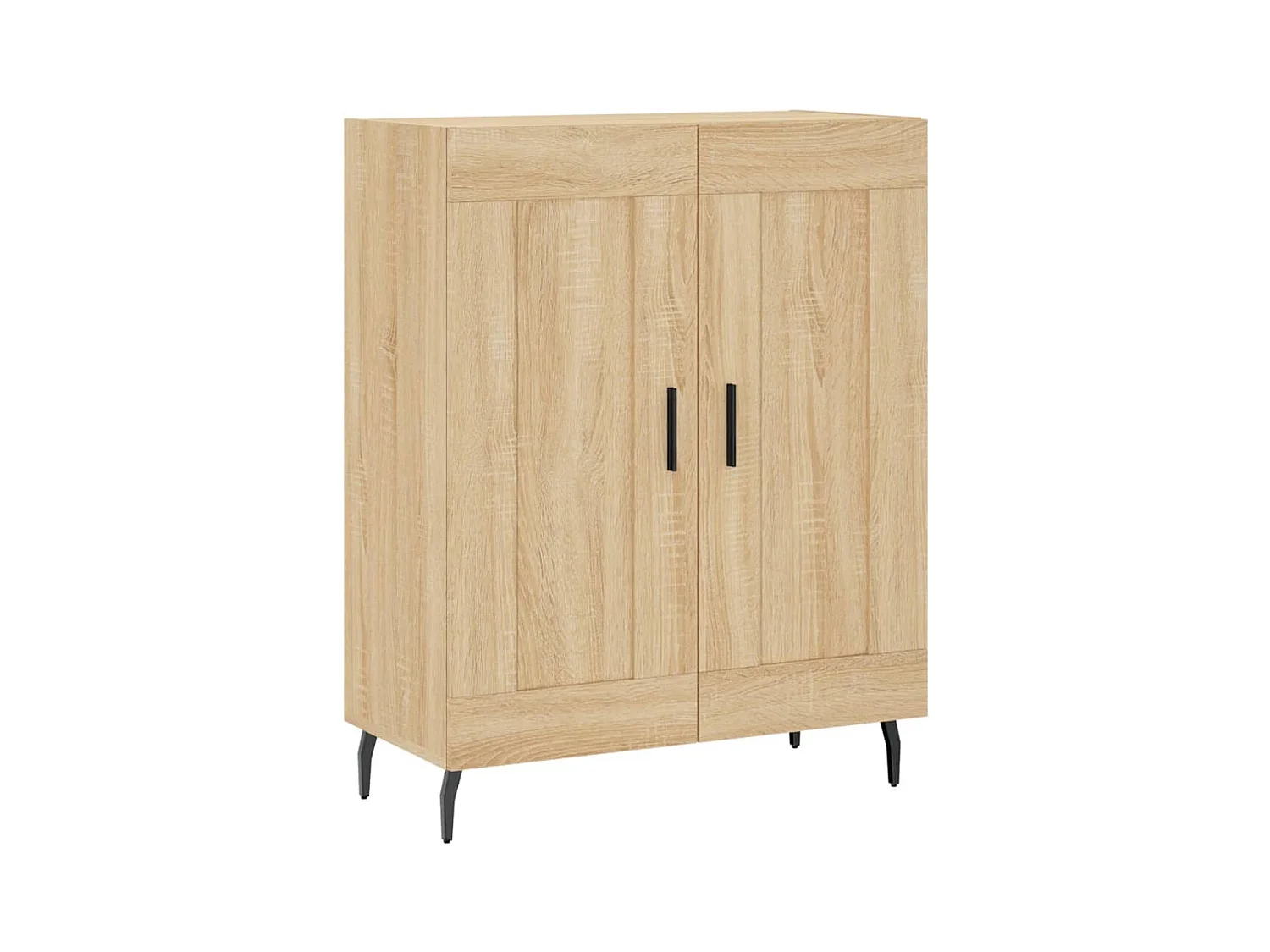 Buffet haut Chêne sonoma 69,5x34x180 cm Bois d'ingénierie