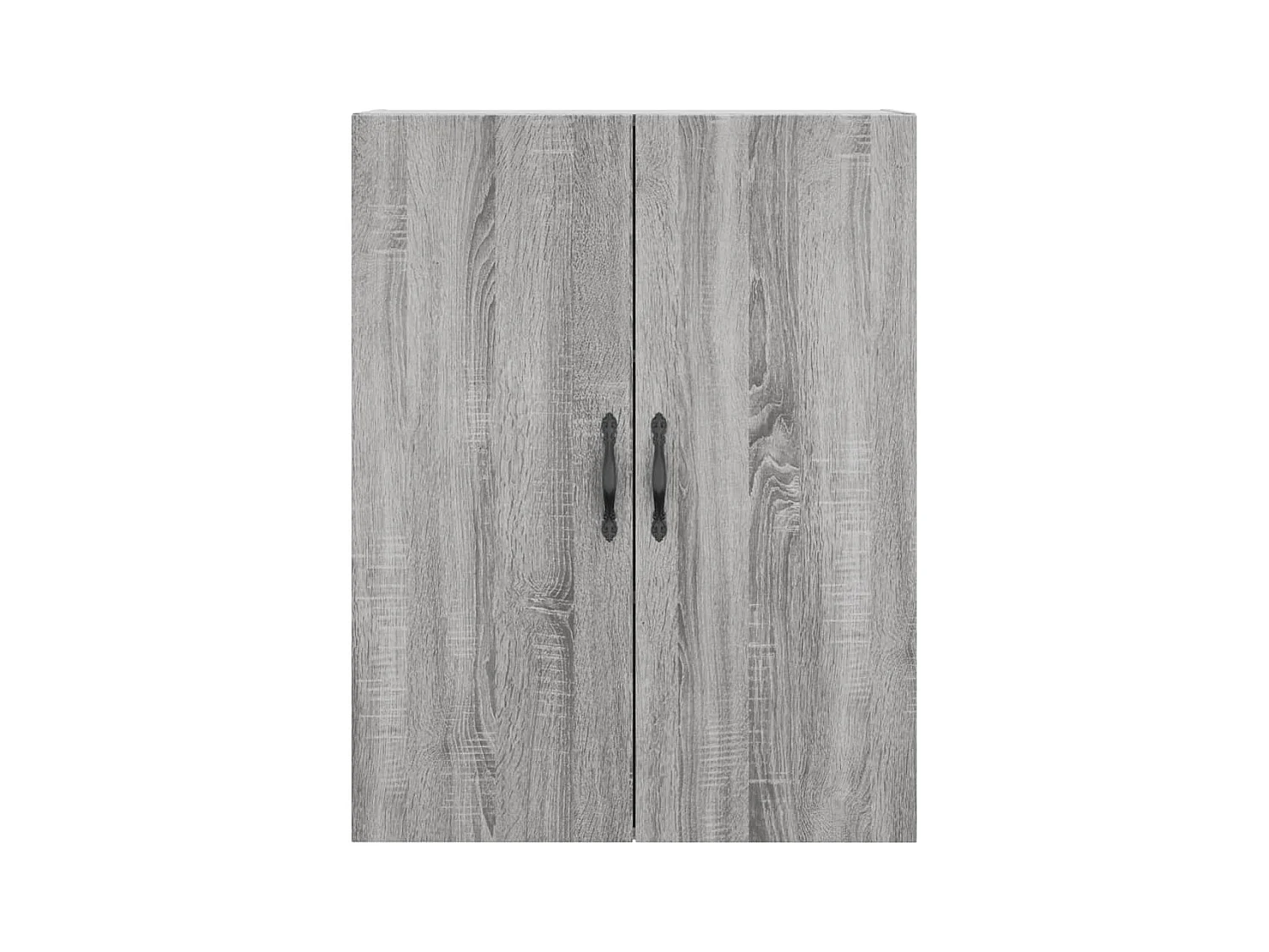 Highboard Grau Sonoma 69,5x34x180 cm Holzwerkstoff