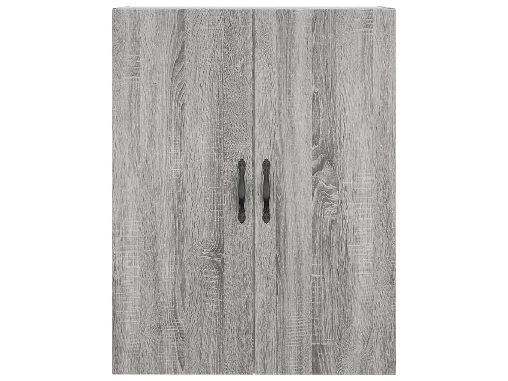 Buffet haut Sonoma gris 69,5x34x180 cm Bois d'ingénierie