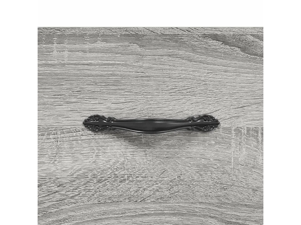 Buffet haut Sonoma gris 69,5x34x180 cm Bois d'ingénierie