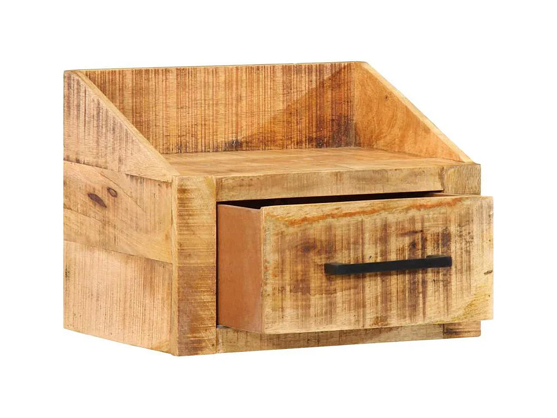 Cabinet de chevet avec tiroir Marron 40 x 30 x 30 cm