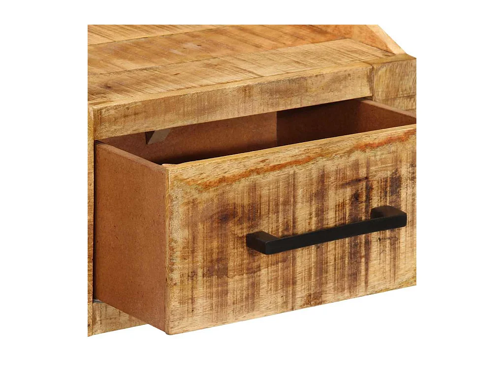 Cabinet de chevet avec tiroir Marron 40 x 30 x 30 cm